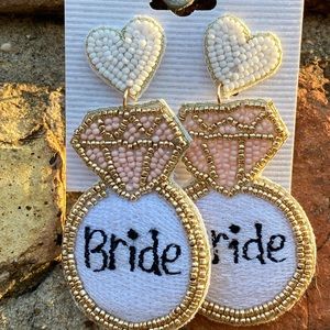Bride earrings